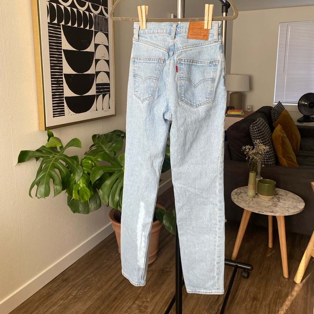 70s high slim straight Levi’s size 23